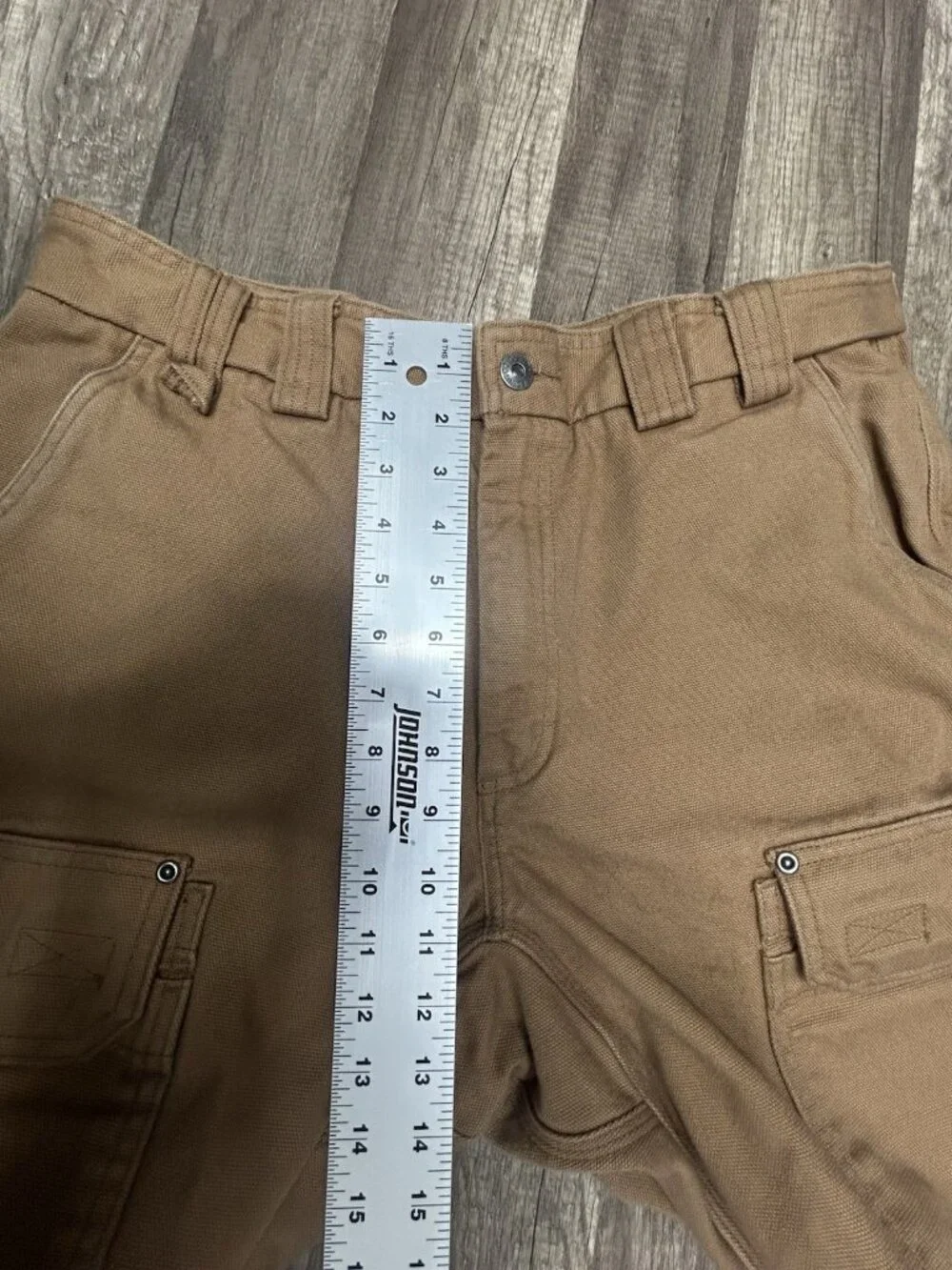 Duluth Flex Fire Hose Relaxed Fit Cargo Work Pants 36x32 brown 92204 Utility - Picture 7 of 8